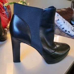 Via Spiga Black Ankle Boots